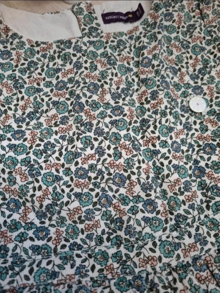 robe velours manche longue 5 ans - photo numéro 3