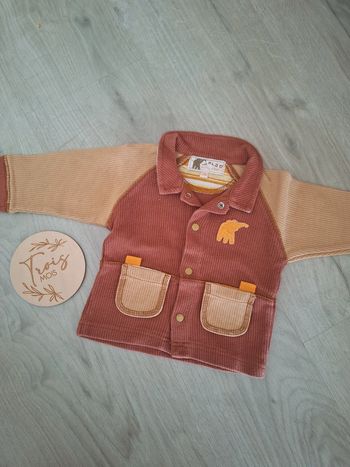 Veste marron 3 mois