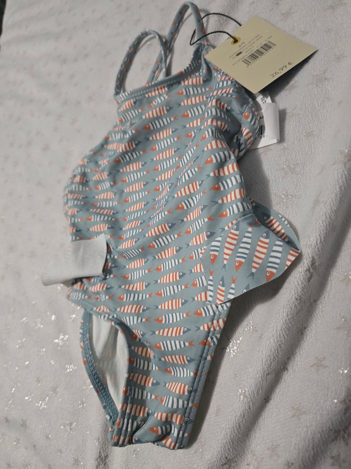 Maillot de bain turquoise bébé 🚼 - Gocco - 6/9 M - photo numéro 9
