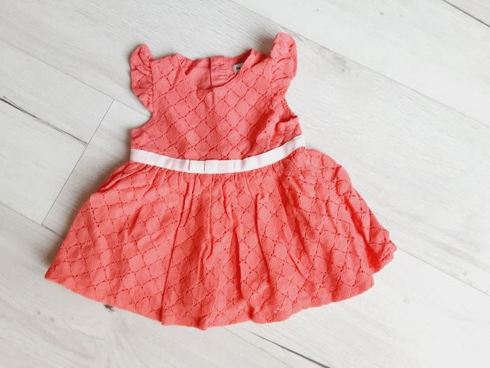 Vêtement bébé fille jolie robe Pat et Ripaton 6 mois