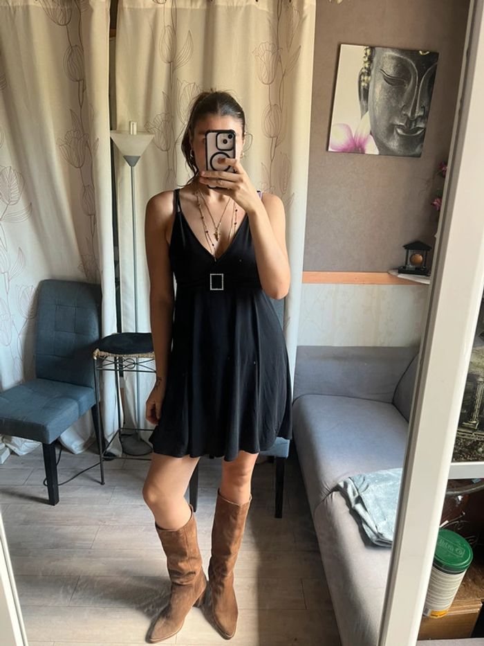 Robe western vintage boucle y2k country 2000yer
