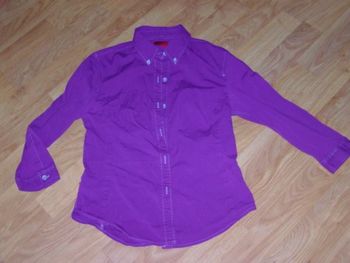 Chemise LEVIS violette taille 34 XS TBE