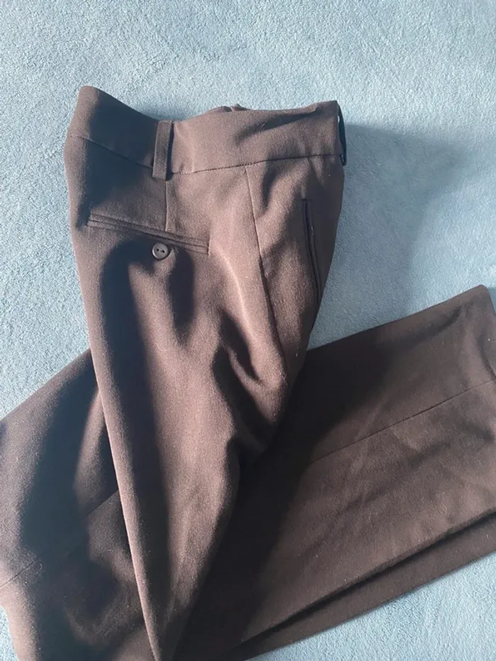 Pantalon femme taille 42 noir - photo numéro 3
