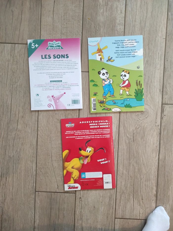 Lot de 3 cahiers de jeux enfants neufs - photo numéro 2