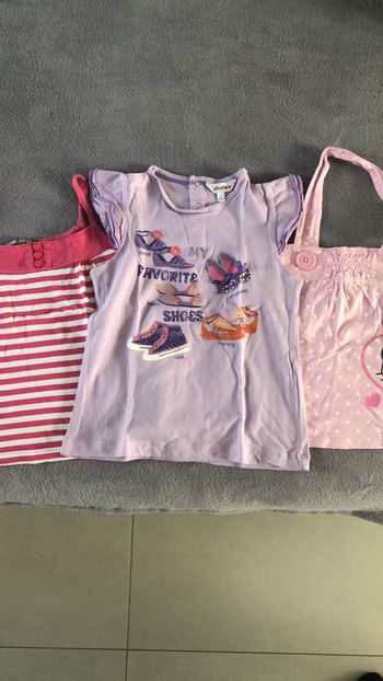 Lot de tee-shirts manches courtes