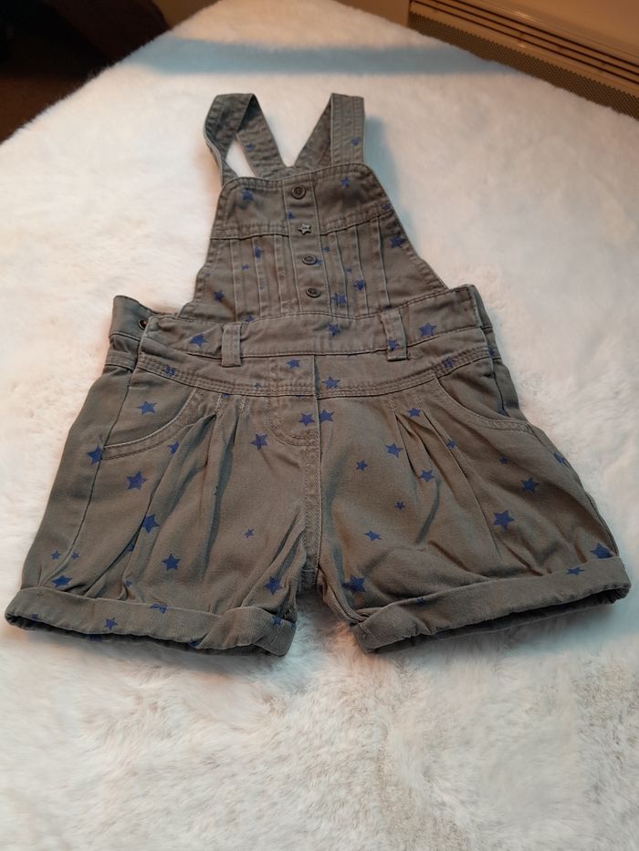 ​ Adorable Salopette-Short Tape à l'œil - 18 Mois (81 cm) - 100% Coton