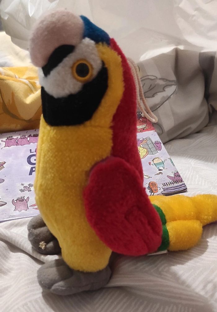Peluche perroquet