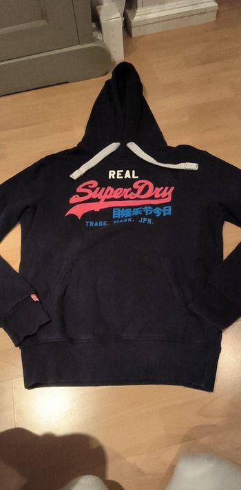 Sweat homme Superdry bleu marine taille M