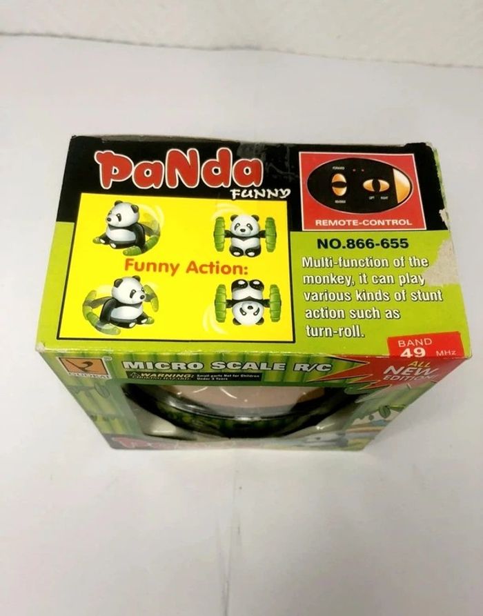 Panda Funny jouet électronique radiocommandé vintage - photo numéro 2