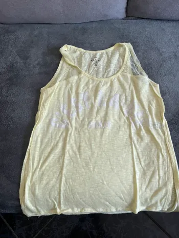 Débardeur S jaune