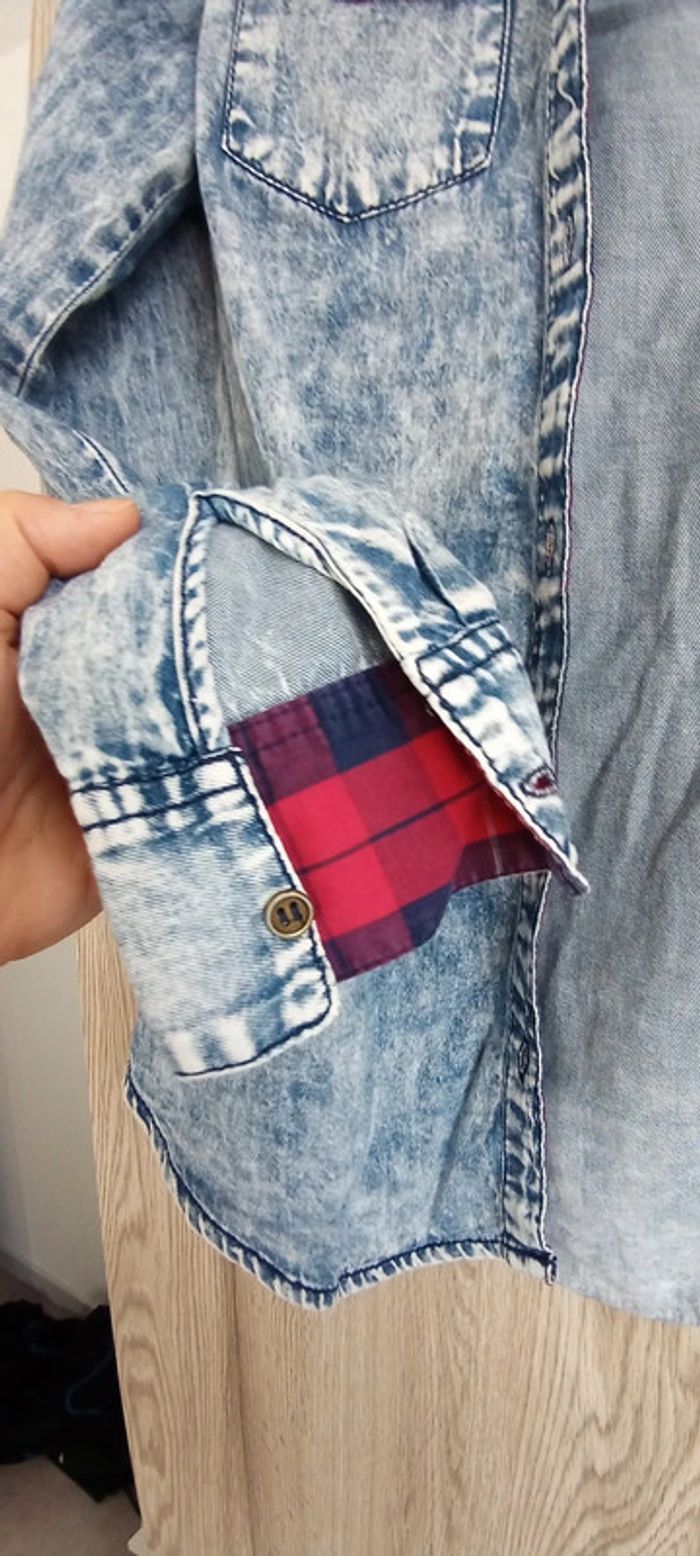 Chemise jean fille 12 ans bilook - photo numéro 6