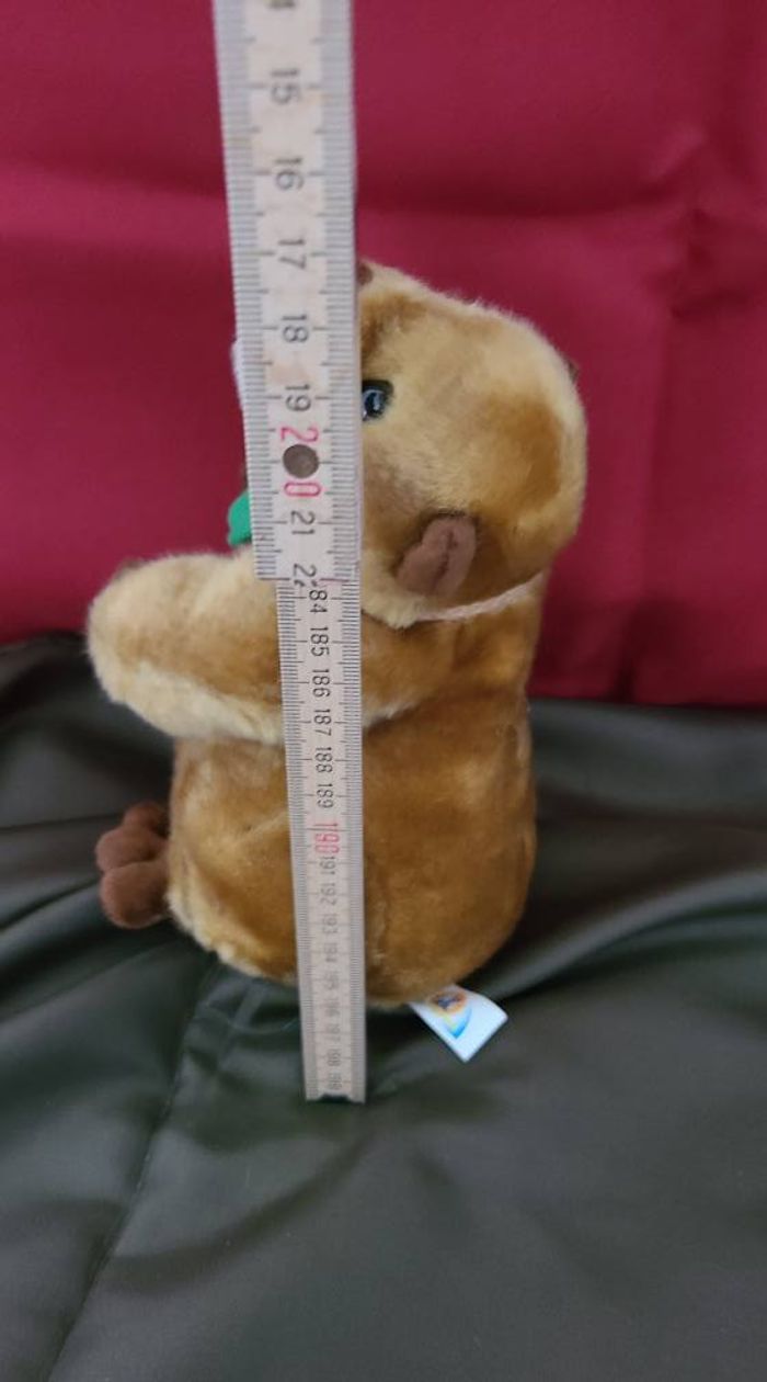 peluche castor marmotte fantasy toys - photo numéro 6