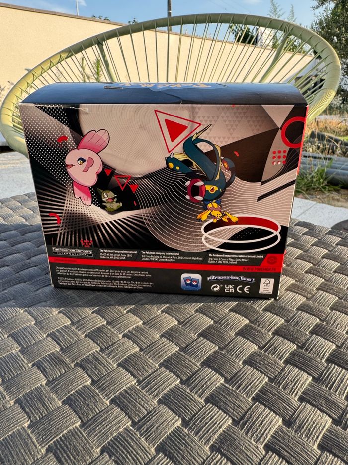 Pokémon display mini tin ev10.5 - photo numéro 2