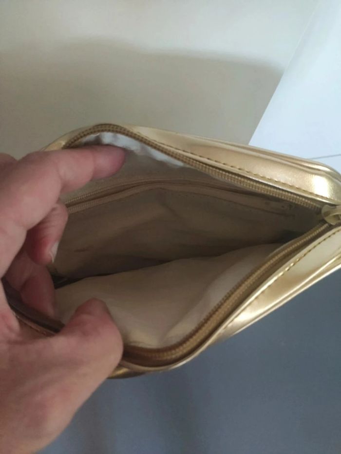 Sac doré matelassé - photo numéro 5