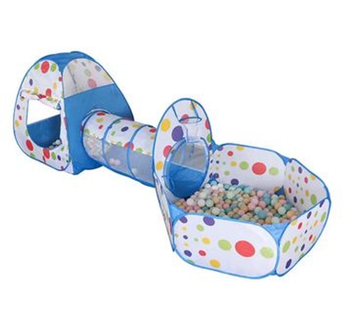 Tente tunnel piscine à balles