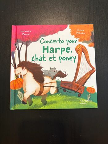 Livre Macdo -  Concerto pour Harpe, chat et poney