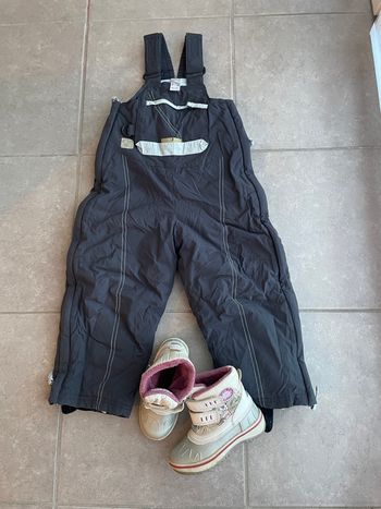 Combinaison boots ski