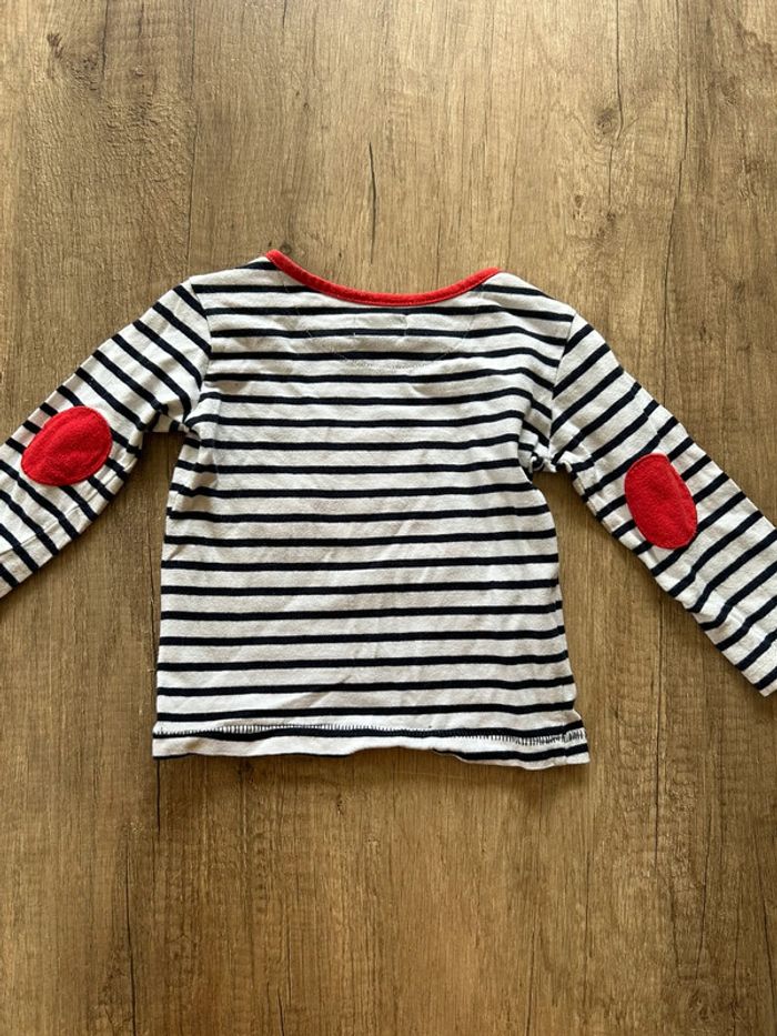 Ensemble jean t-shirt manches longues 9 mois 12 mois - photo numéro 8