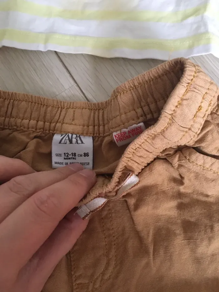 Ensemble pantalon t-shirt 18 mois sergent major - photo numéro 3