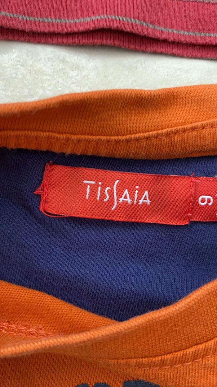 Lot 5 tee-shirts garçon 9 mois - photo numéro 5