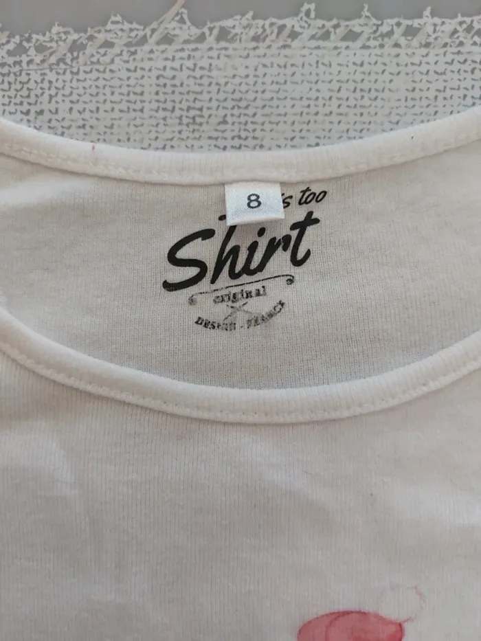 T-shirt 8A - photo numéro 4