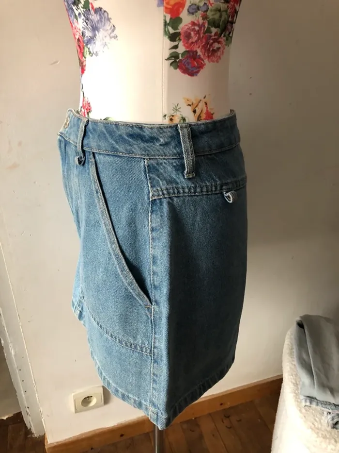 Jupe en jean taille 38 - photo numéro 4