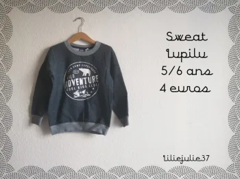 Sweat Lupilu 5/6 ans