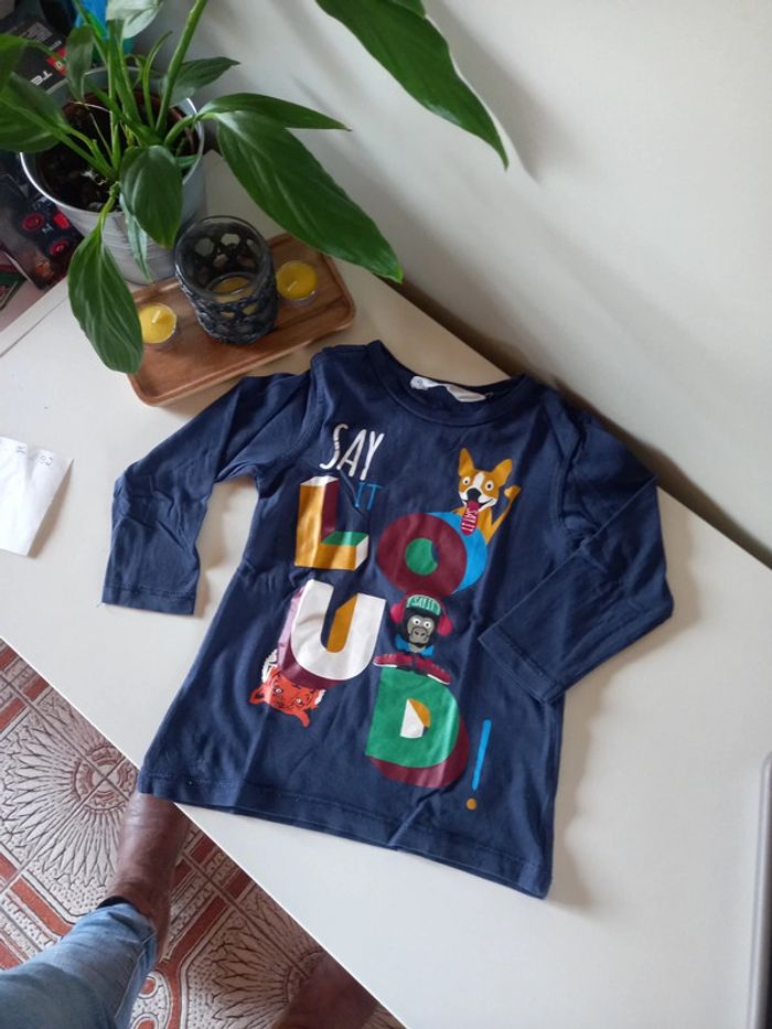 T-shirt longues manches garcon 92