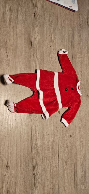 Pyjama costume de Noel, Tex, 6 mois, nickel