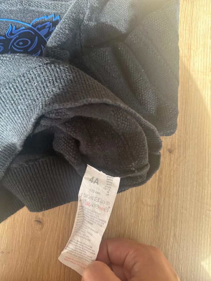 Pull Kenzo en laine 4ans authentique - photo numéro 3