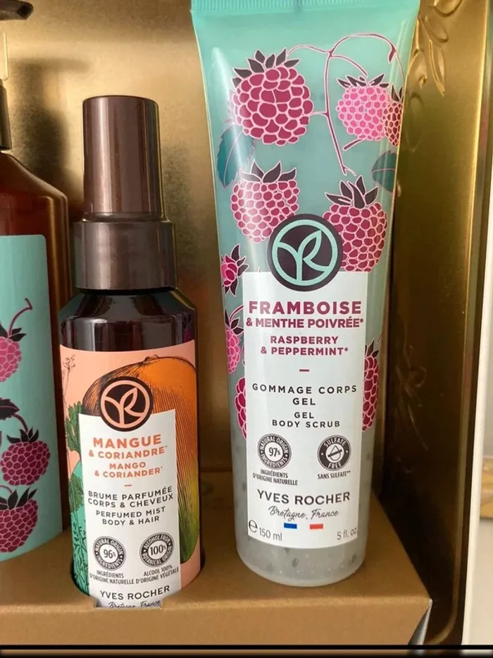 Coffret Yves Rocher Framboise Menthe mangue - photo numéro 5