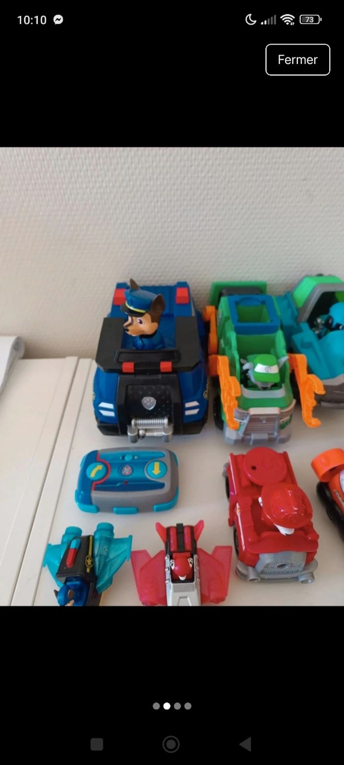 Gros lot de jouets pat patrouille - photo numéro 2