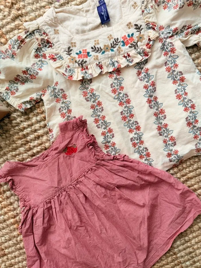 Lot blouses 23mois / 86cm - photo numéro 2