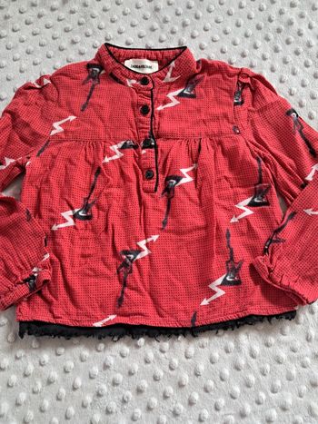 Blouse Zadig & Voltaire taille 4 ans