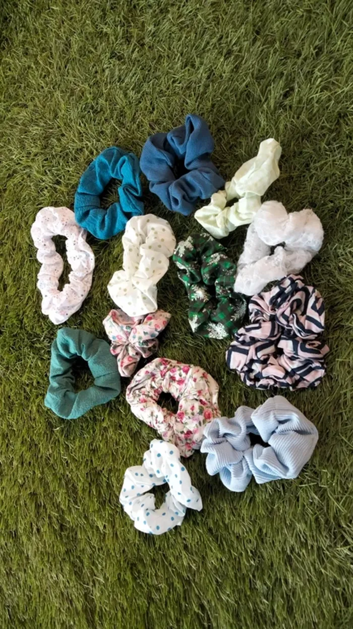 Lot chouchou multicolore