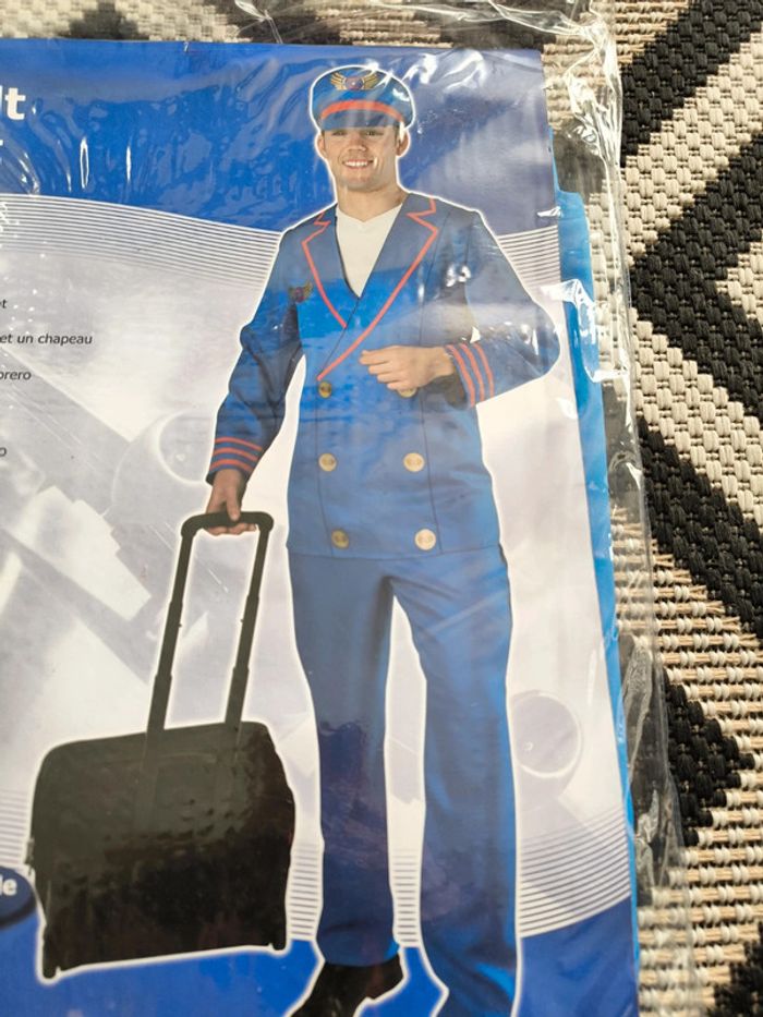 Pilot de l air déguisement taille 38-42 neuf - photo numéro 4
