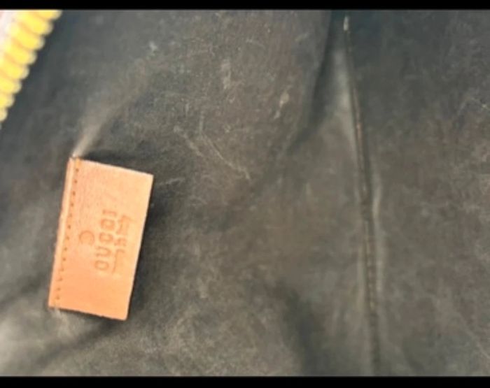 Pochette Gucci en cuir marron - "L’Aveugle par Amour" - photo numéro 11