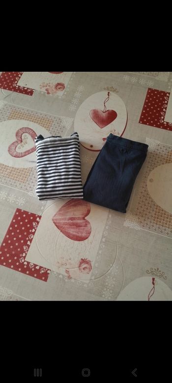 Lot de 2 t-shirts manches longues