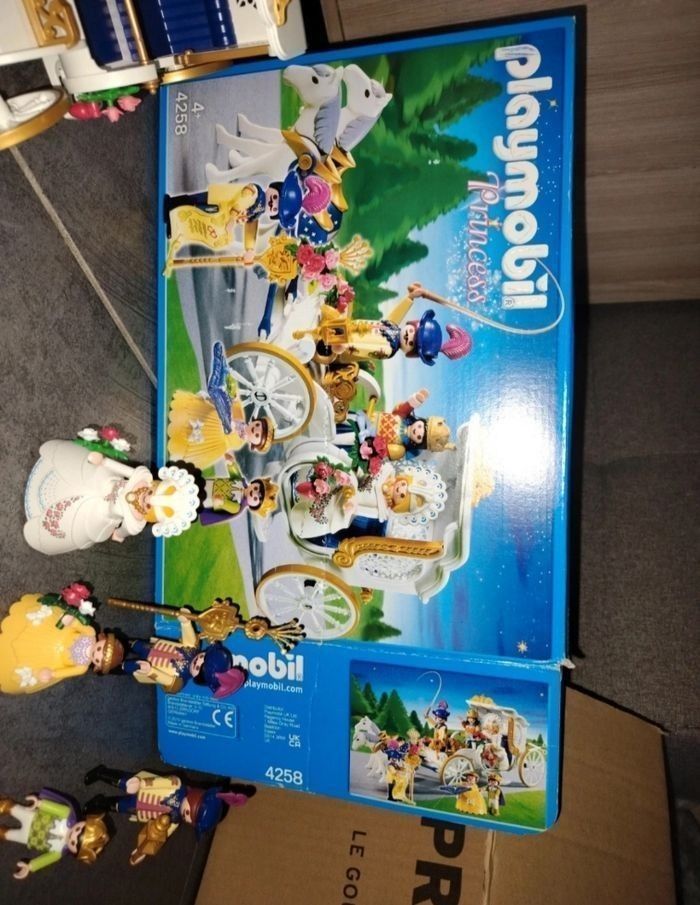 Boite de Playmobil 4258 complet calèche de mariage 💒 royale. - photo numéro 5
