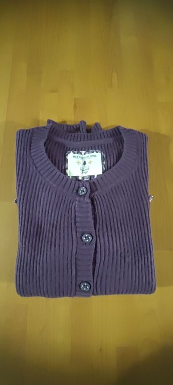 Gilet mauve sergent major 9 ans 