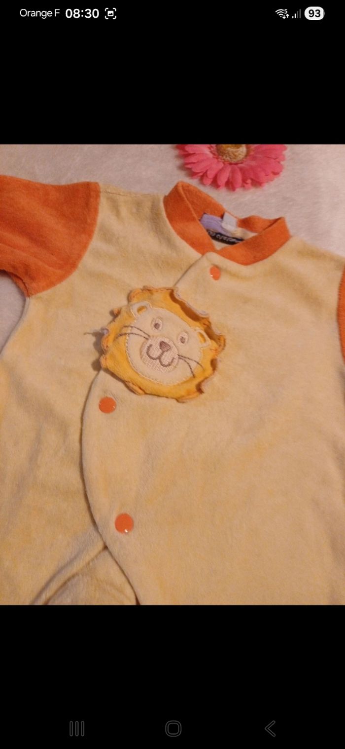 Pyjama bébé taille 1 mois - photo numéro 2