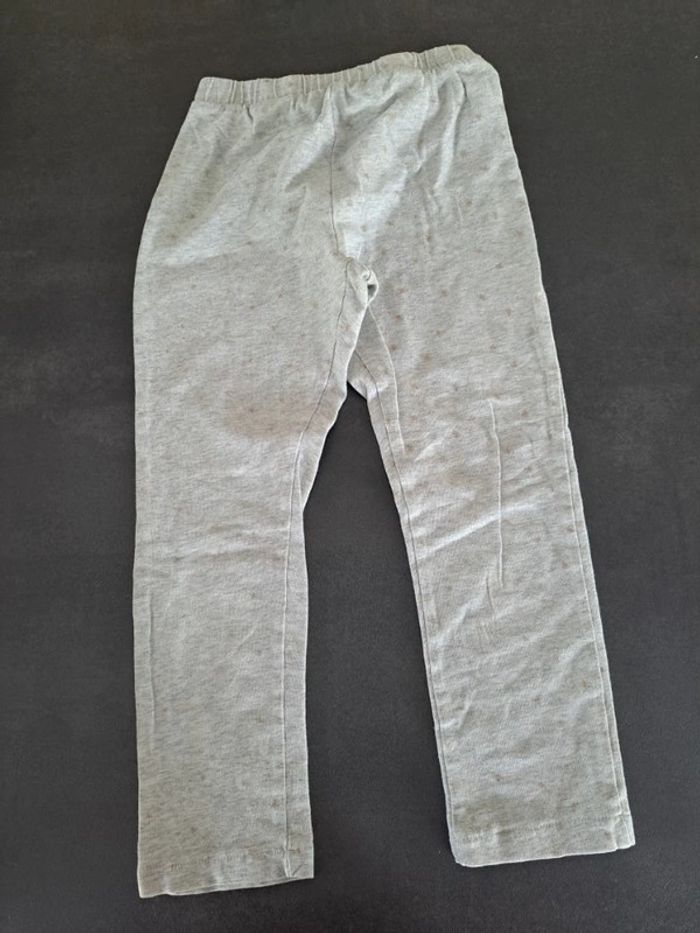 legging gris étoile  Zara 104 cm