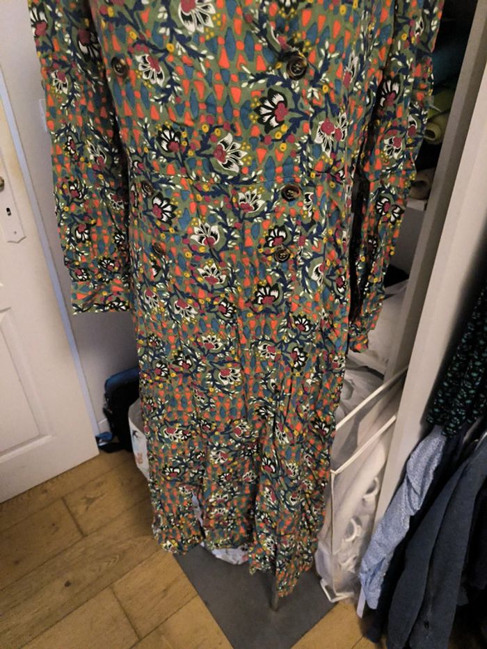 Robe longue vintage taille - photo numéro 3