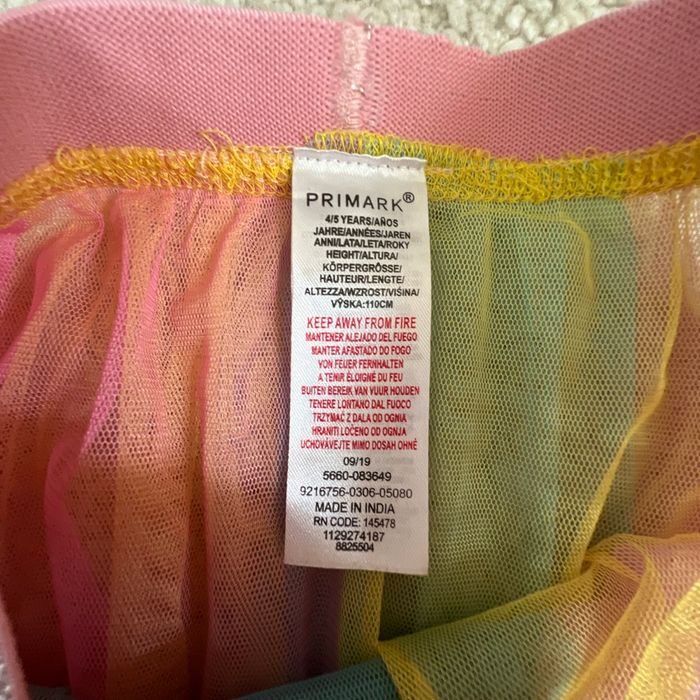 Jupe tutu colorée Primark - photo numéro 3