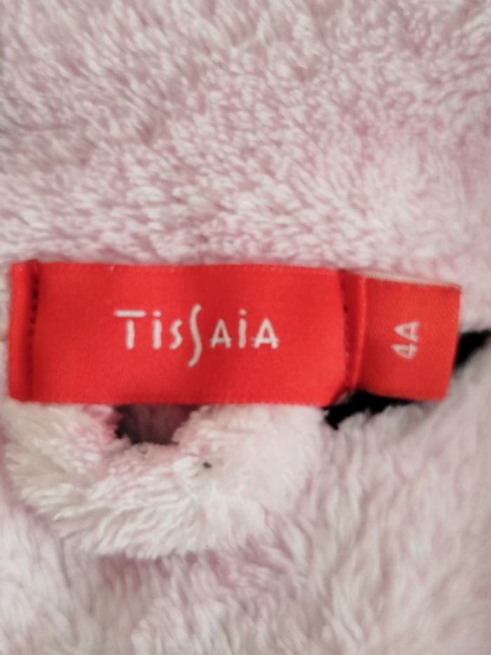 Robe de chambre rose thème pingouin Tissaia taille 4 ans - photo numéro 3