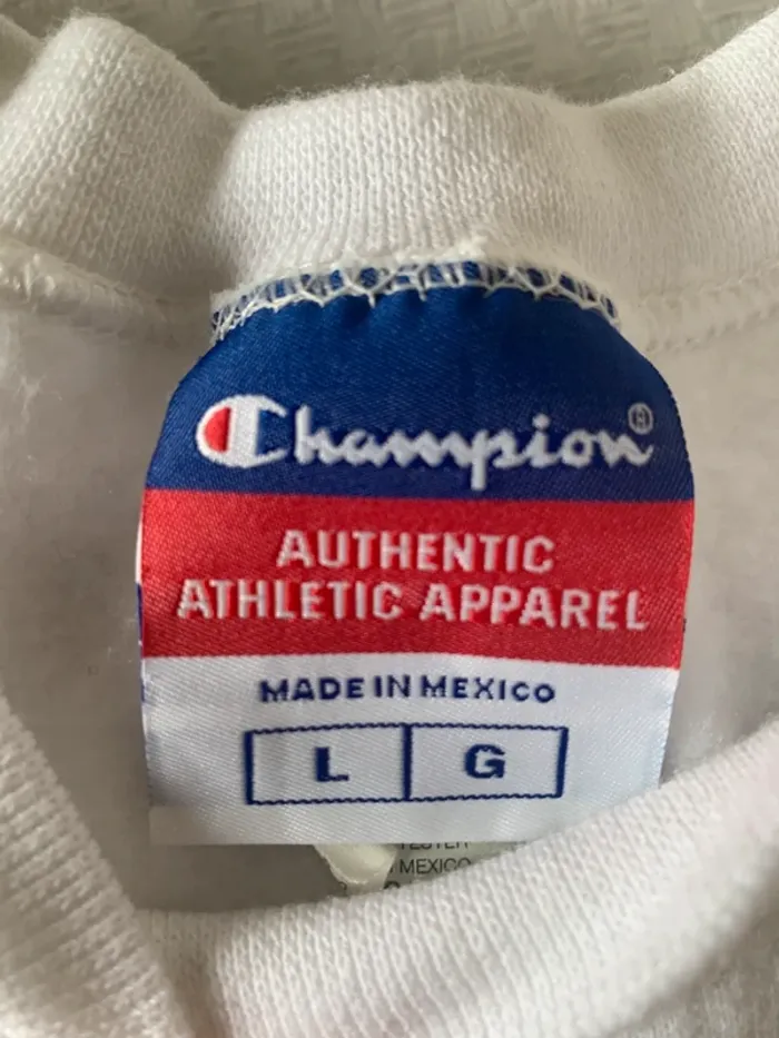 Sweat Champion Blanc « Good For Life » IAMS - Édition Spéciale - photo numéro 2