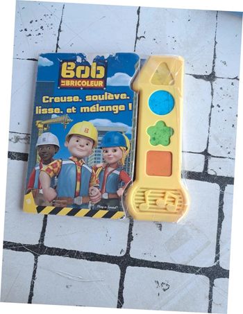 Livre sonore Bob le bricoleur