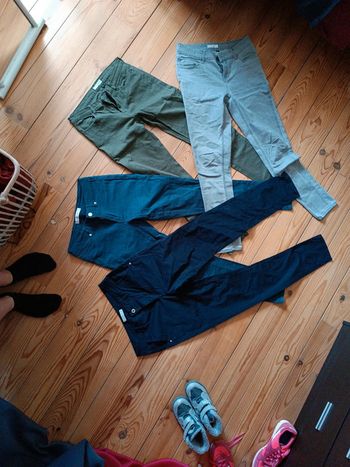 Pantalons x 4 taille 36/S en tbe