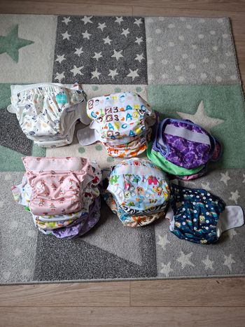 Lot couches lavables