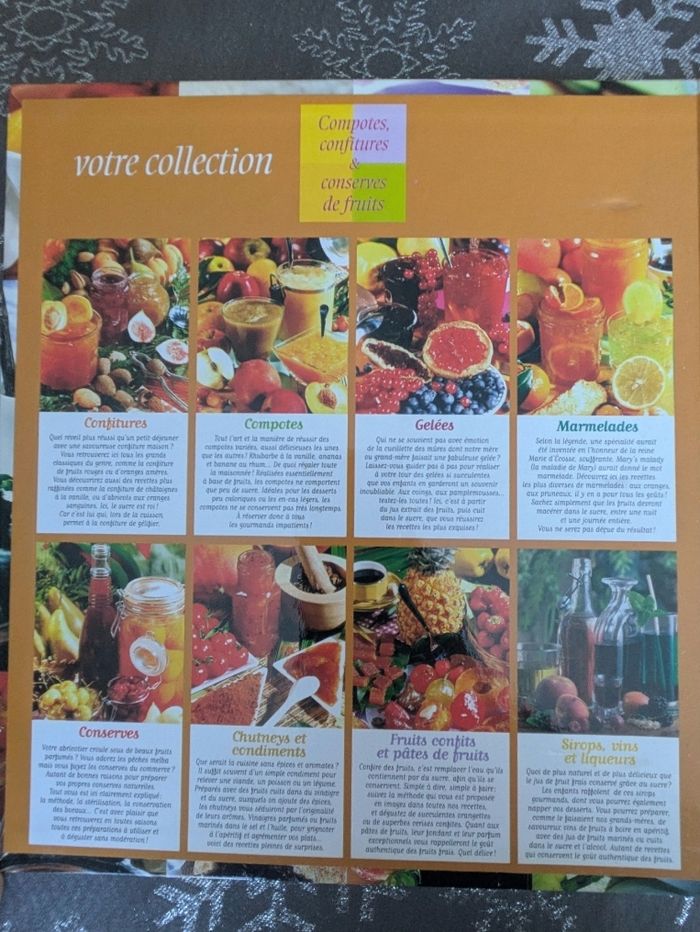 Classeur 69 recettes cuisine compotes, confitures et conserves - photo numéro 3